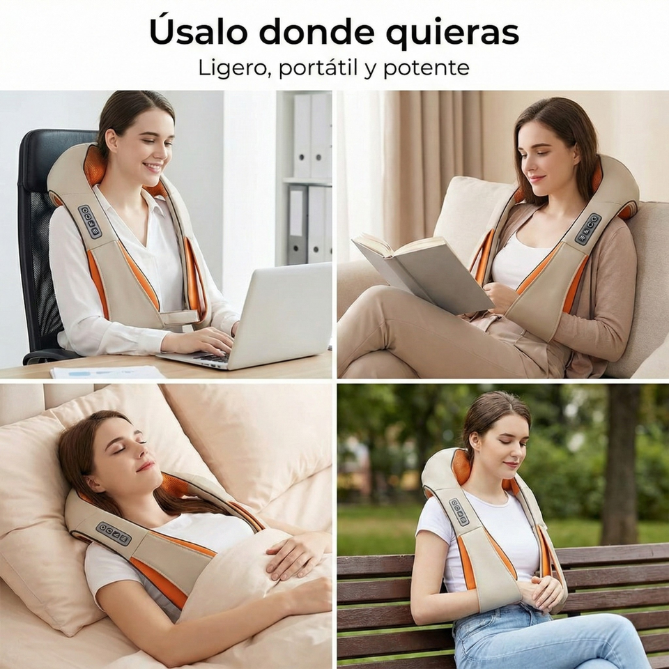 MASAJEADOR SHIATSU 360