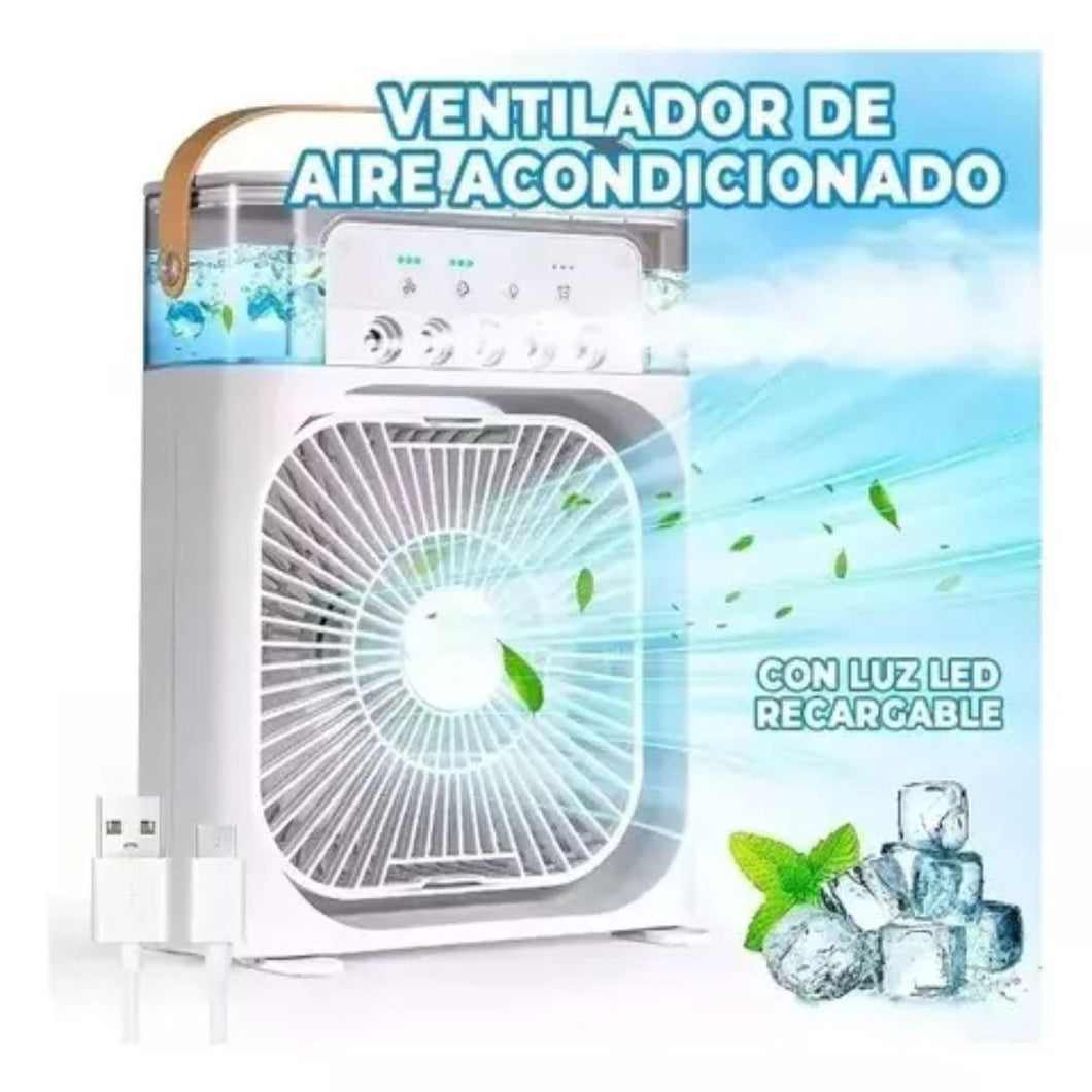 MINI VENTILADOR CON AIRE ACONDICIONADO