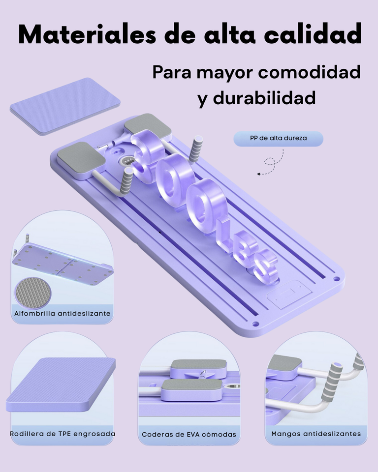 TABLA DE PILATES MULTIFUNCIONAL