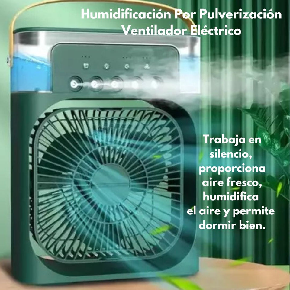 MINI VENTILADOR CON AIRE ACONDICIONADO