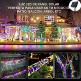 500 LUCES LEDS NAVIDEÑAS CON PANEL SOLAR