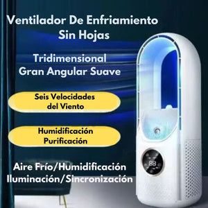 VENTILADOR SIN ASPAS 6 VELOCIDADES