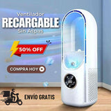 VENTILADOR SIN ASPAS 6 VELOCIDADES