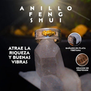 ANILLO ANCESTRAL FENG SHUI PIXIU - ATRAE PROSPERIDAD, EXITO Y ABUNDANCIA