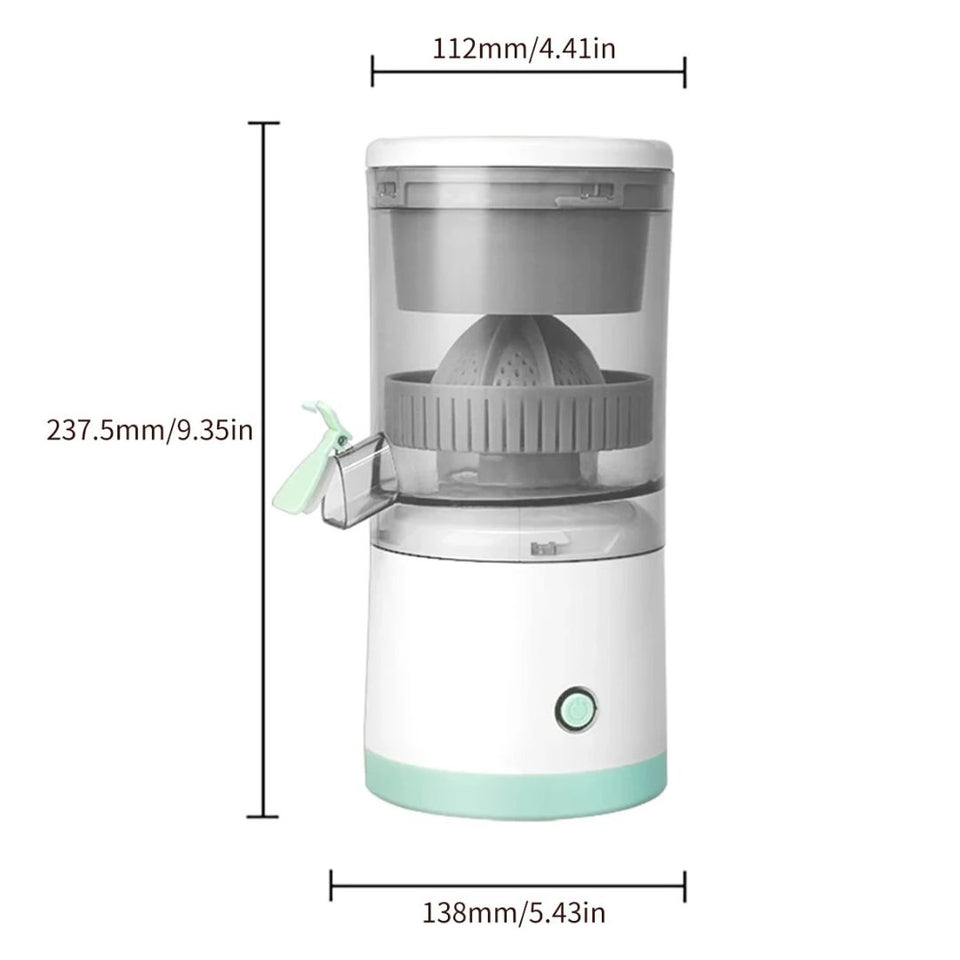 EXPRIMIDOR ELECTRICO DE FRUTAS RECARGABLE