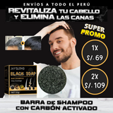 SHAMPOO ORGANICO EN BARRA CUBRE CANAS