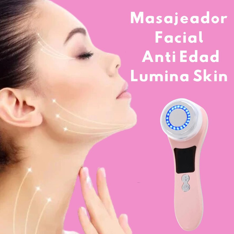 MASAJEADOR FACIAL ANTI EDAD LUMINA SKIN